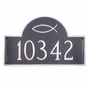 Ichthus Address Plaque
