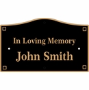 In Loving Memory Plaque With Name
