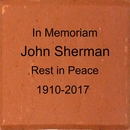 In Memoriam Personalized Engraved Brick 8x8