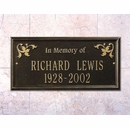 In Memory of Memorial Marker Personalized Plaque With Name And Date