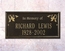 In Memory of Memorial Marker Personalized Plaque With Name And Date