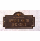 In Memory Of Personalized Memorial Marker Wall Plaque