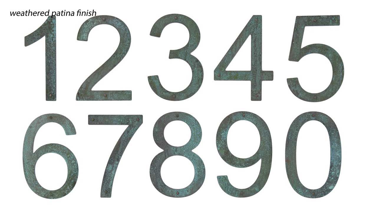 Copper House Number