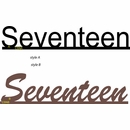 Individual Written House Number - Spelled Out Word Address Numbers In Script or Block Letters