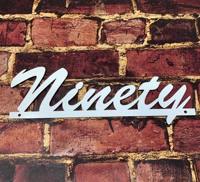 Individual Written House Number Spelled Out Word Address Numbers In