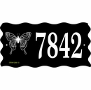Insect Theme House Number Sign - Butterfly, Spider, Bee, Dragonfly, and Other Nature Themes