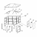 Kay Home Products SH25599 Vinyl Roof