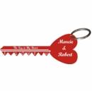 Key To My Heart Personalized Keychain