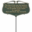 Garden Plaque - Kiss of the Sun For Pardon Garden Poem Sign