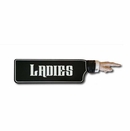 LADIES Room Directional Sign Hand With Pointing Finger