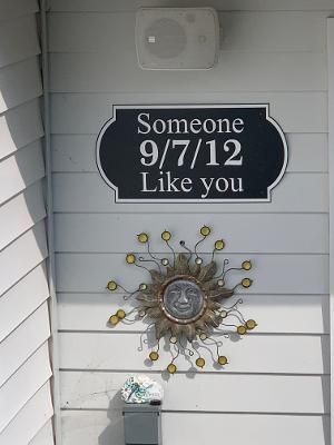 Large Custom Address Sign For Home or Business