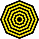 Laser Octagon Wall Art