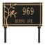 Lawn Mount Address Plaque With Bird On Branch