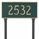 Lawn Mount Address Sign