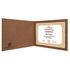 Personalized Leather Certificate Holder