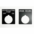 Legend Plate for 30mm Push Buttons, Selector Switches or Indicators