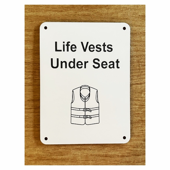 Life Jacket Sign