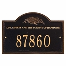 Life Liberty And The Pursuit Of Happiness Address Plaque Or Name Sign
