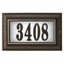 Lighted Address Number Sign