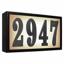 Lighted Address Plaque Low Voltage
