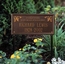 Living Eternally In The Hearts of Loved Ones Memorial Lawn Plaque