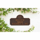 Love Birds House Established Plaque Personalized With Name And Date