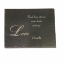 Love Message Slate Plaque Table Decor