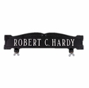 Mailbox Topper Address Sign Displays House Number, Family Name, or Business Name