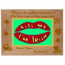 May You Live As Long As You Want Personalized St. Patrick's Day Picture Frame