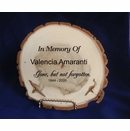 Engraved Memorial Log