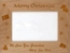 Merry Christmas Personalized Custom Engraved Christmas Gift Picture Frame
