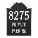 Metal Address Plaque With Name or Custom Message