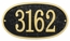 Metal Address Plaques - Choose Your Shape and Color - Value Priced