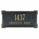 Metal Address Sign