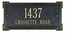 Metal Address Sign