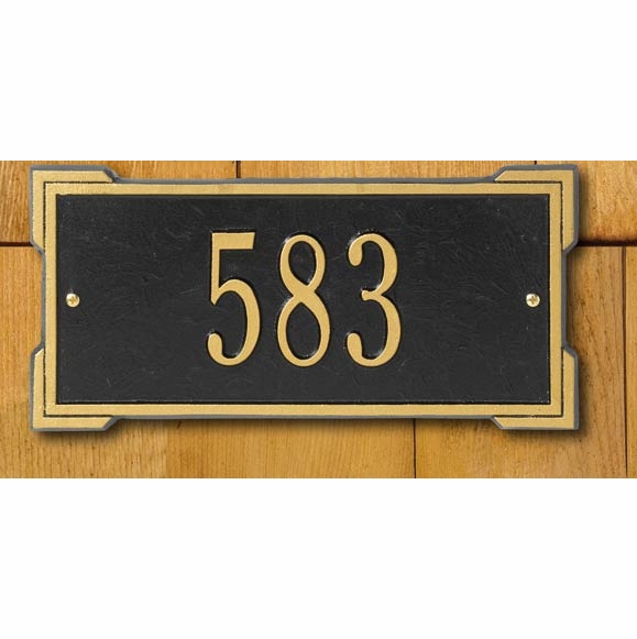 Small Address Sign
