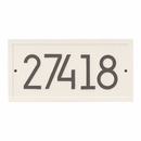Modern Rectangle Address Plaque