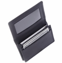 Monogrammed Leather Business Card Case and ID Holder With Your Name or Initials