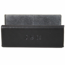 Monogrammed Leather Business Card Holder for Desk