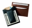 Monogrammed Leather Money Clip Wallet
