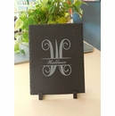 Monogrammed Slate Table Plaque