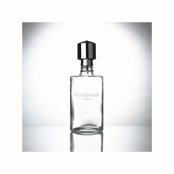 Mouthwash Decanter with Dispenser Pump