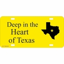 Novelty Texas License Plate