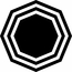 Laser Octagon Wall Art - Choose Your Color