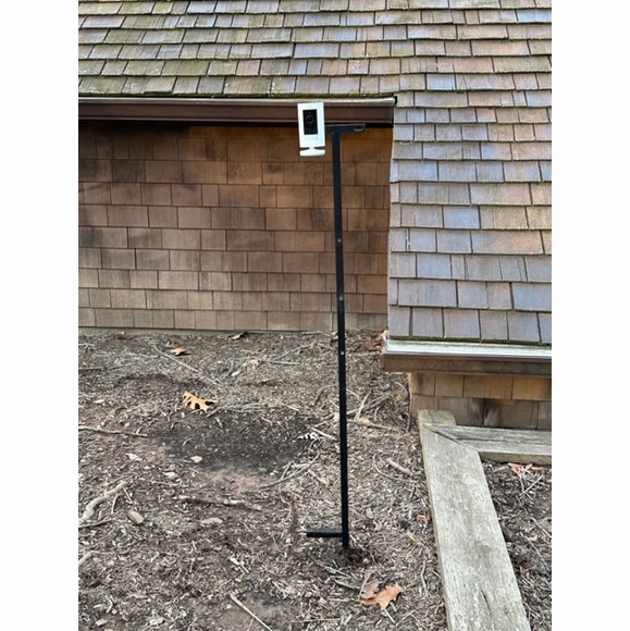 Outdoor Camera Stake Mount Tall, Works With Ring Stick Up Cam