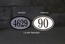 Reflective House Number Sign