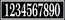 House Number Sign - Wide and Narrow Address Plaque For Up To 10 Numbers