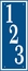 Vertical Address Plaque