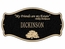 My Friends are my Estate Emily Dickinson Quote Personalized Plaque