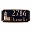 Address Plaque with Lighthouse
